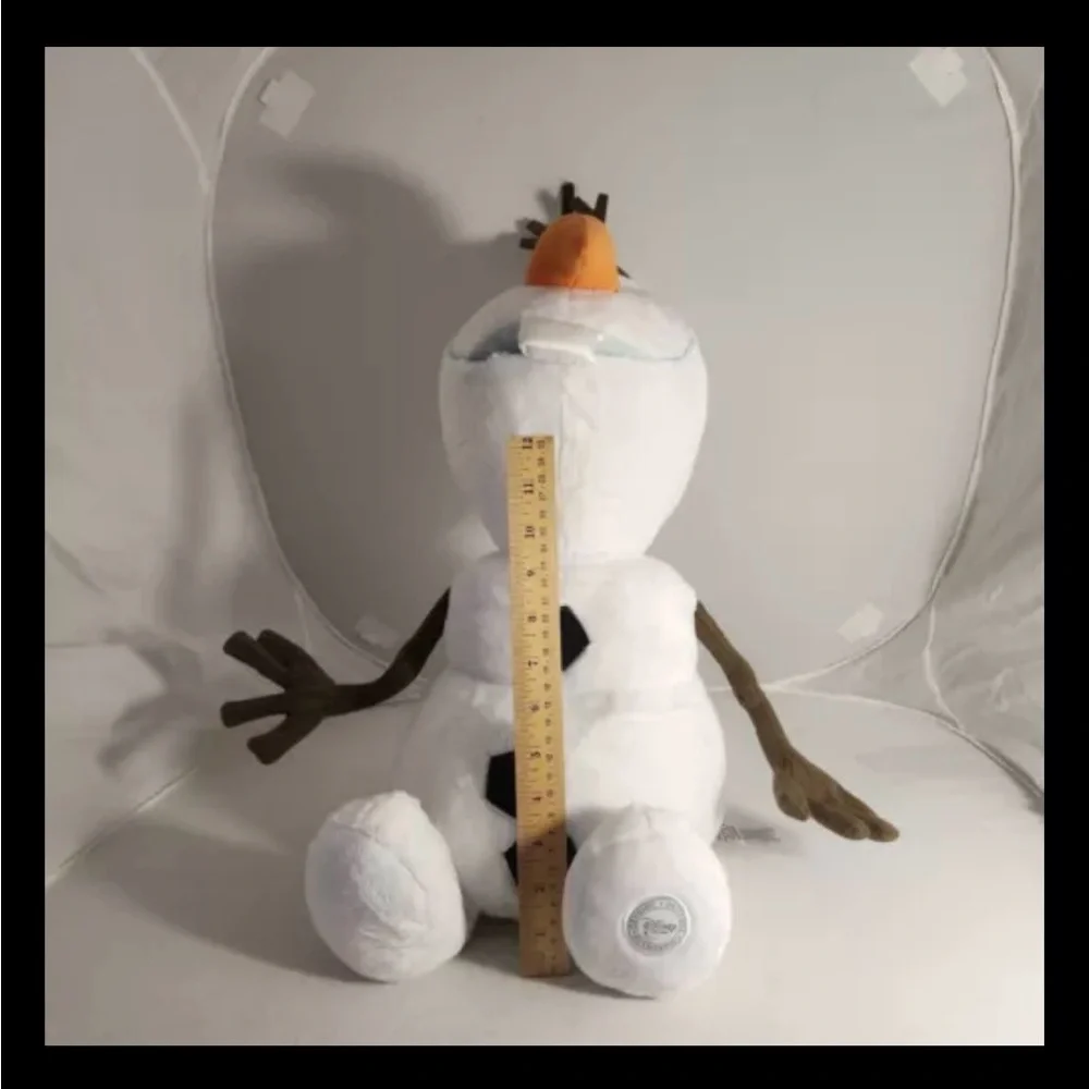 Disney Store Olaf Large Plush Stuffed Toy Soft Eyes Huggable